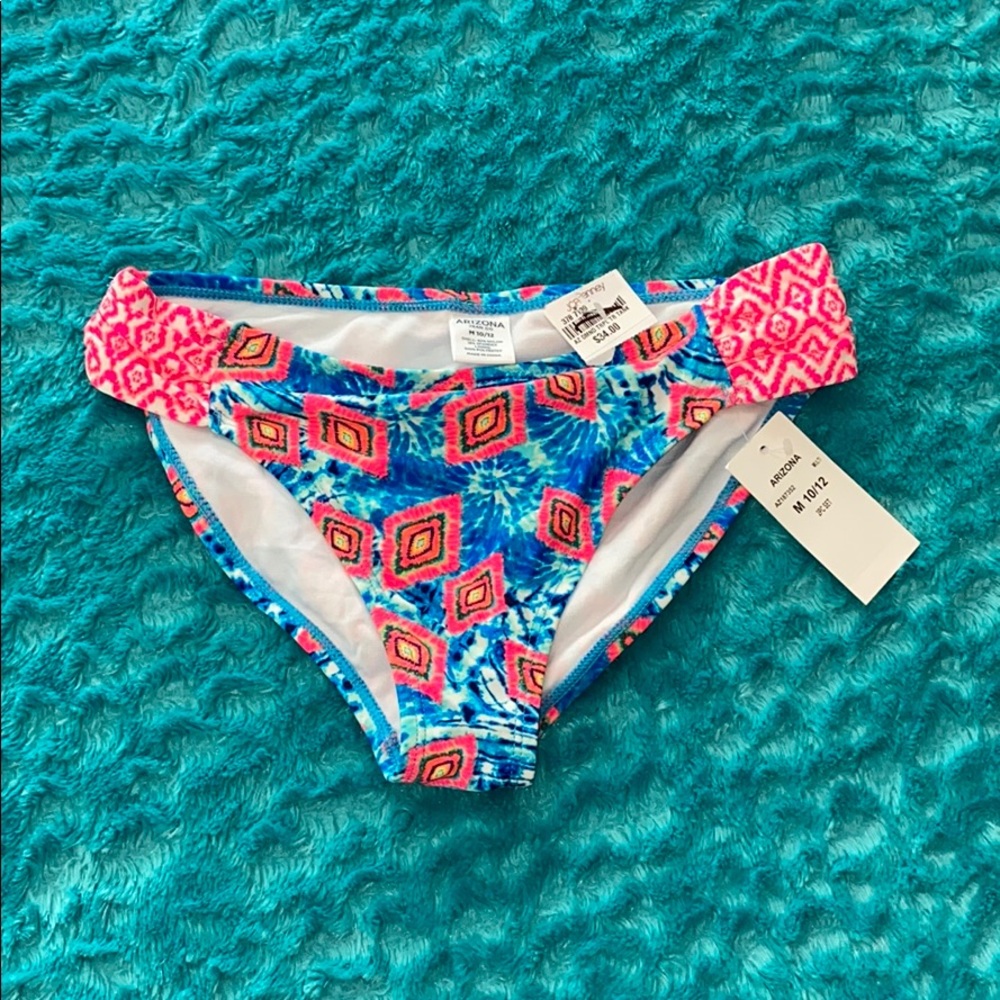 Girls swim bottoms medium 10/12